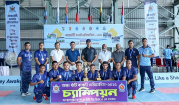 কাবাডিতে চ্যাম্পিয়ন কক্সবাজার ঘাঁটি