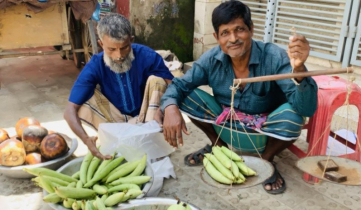 সাভারের গরুর ব্যবসায়ী এখন শব্জি বিক্রেতা