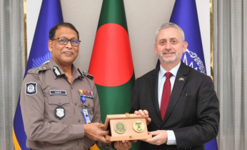 আইজিপির সঙ্গে ইউরোপীয় ইউনিয়নের রাষ্ট্রদূতের সৌজন্য সাক্ষাৎ