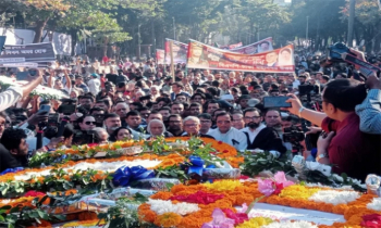 মিরপুর শহীদ বুদ্ধিজীবী স্মৃতিসৌধে বিভিন্ন সংগঠনের শ্রদ্ধা