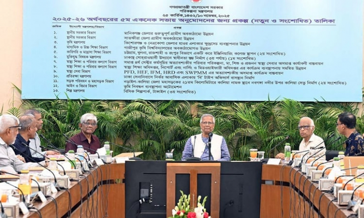 একনেক সভায় ৭ হাজার ১৫০ কোটি টাকার ১২টি উন্নয়ন প্রকল্প অনুমোদন