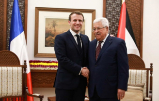 ম্যাক্রোঁ ও আব্বাসের নতুন ফিলিস্তিন সংবিধান প্রণয়নে কর্মসূচি