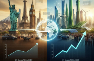 পৃথিবীর অর্থনীতি জি৭ থেকে এমার্জিং৭-এ যাচ্ছে