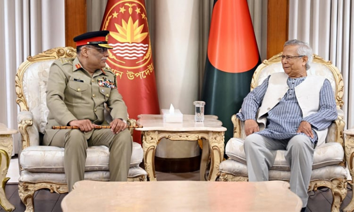 জেনারেল সাহির শামশাদ মির্জার প্রধান উপদেষ্টার সাথে সাক্ষাৎ জেনারেল সাহির শামশাদ মির্জার প্রধান উপদেষ্টার সাথে সাক্ষাৎ