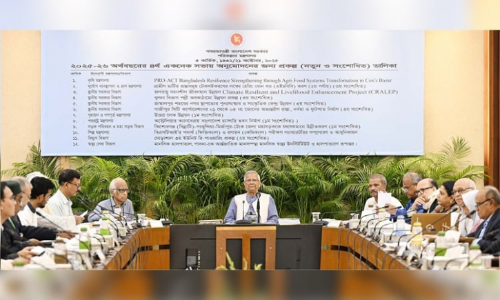১ হাজার ৯৮৮ কোটি টাকার ১৩ প্রকল্প একনেক সভায় অনুমোদন