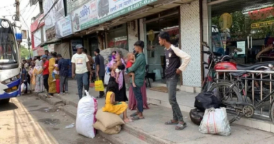 রাজশাহী থেকে ঢাকাগামী সব যাত্রীবাহী বাস চলাচল বন্ধ