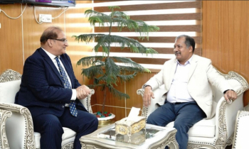 তথ্য মন্ত্রীর সঙ্গে পাকিস্তানের হাইকমিশনারের সৌজন্য মুলাকাত