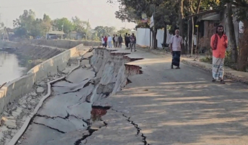 উদ্বোধনের আগেই সড়ক ধস, গাজীপুরে দুদকের অভিযান