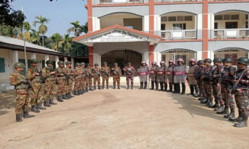 নাটোরে ১৪ প্লাটুন বিজিবি নিয়োজিত