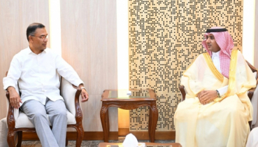 প্রধানমন্ত্রীর সঙ্গে সৌদি রাষ্ট্রদূতের সৌজন্য সাক্ষাৎ