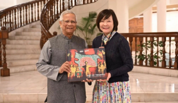 প্রধান উপদেষ্টার সঙ্গে সাক্ষাৎ জাপানের সাবেক প্রধানমন্ত্রীর স্ত্রী আকি আবে’র