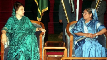 খালেদা-হাসিনার প্রতিদ্বন্দ্বিতার রাজনৈতিক অধ্যায়ের সমাপ্তি