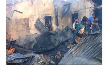 মুন্সীগঞ্জে সুতার মিলে অগ্নিকান্ড 