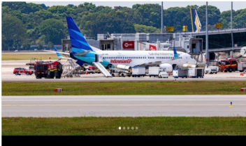 নিরাপত্তা ঝুঁকিতে গরুডা ফ্লাইটের যাত্রীদের সরিয়ে নেওয়া হয়