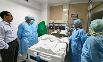 মির্জা আব্বাসের শারীরিক অবস্থার সার্বক্ষণিক খোঁজ রাখছেন প্রধানমন্ত্রী