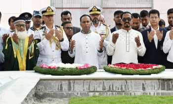 জিয়াউর রহমান, খালেদা জিয়ার সমাধিতে শ্রদ্ধাঞ্জলি নিবেদন