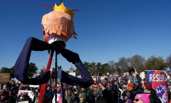 যুক্তরাষ্ট্রে ট্রাম্পবিরোধী ‘নো কিংস’ বিক্ষোভে লাখো মানুষ